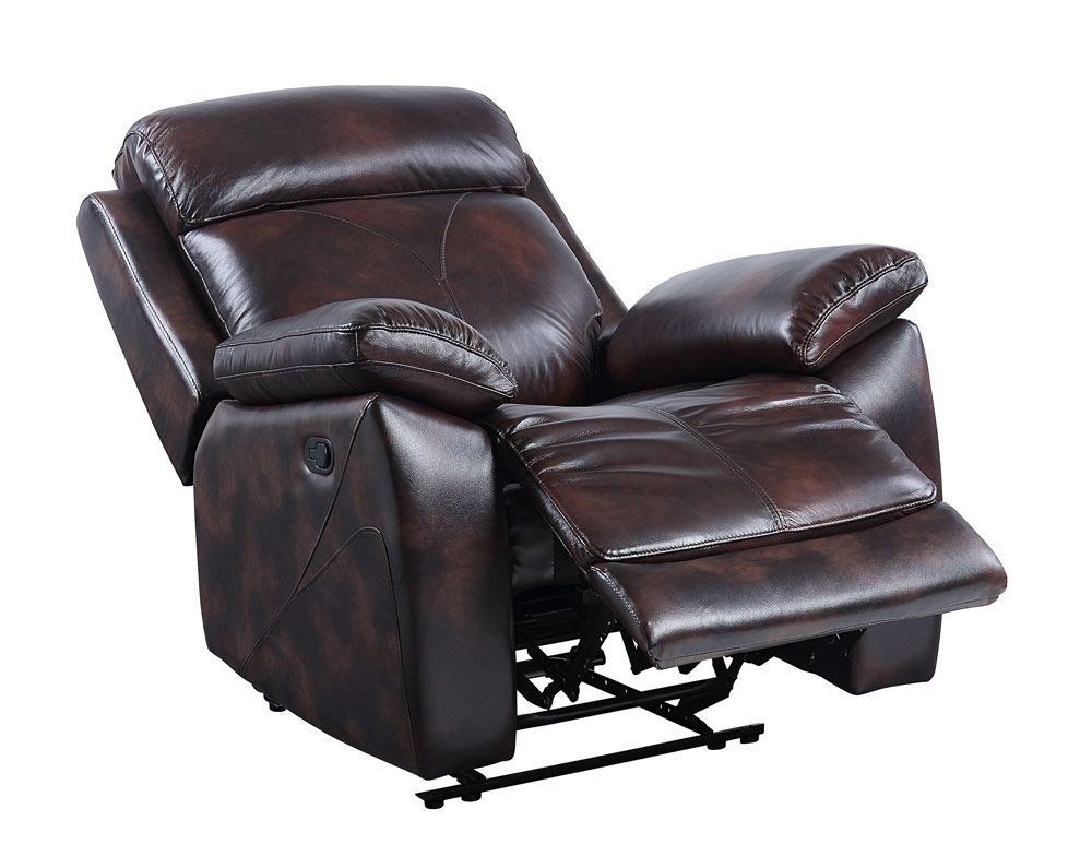 Spaiz Top Grain Leather Recliner Chair