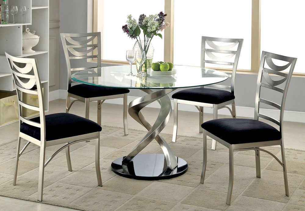 Spark Table With Ladder Style Chairs