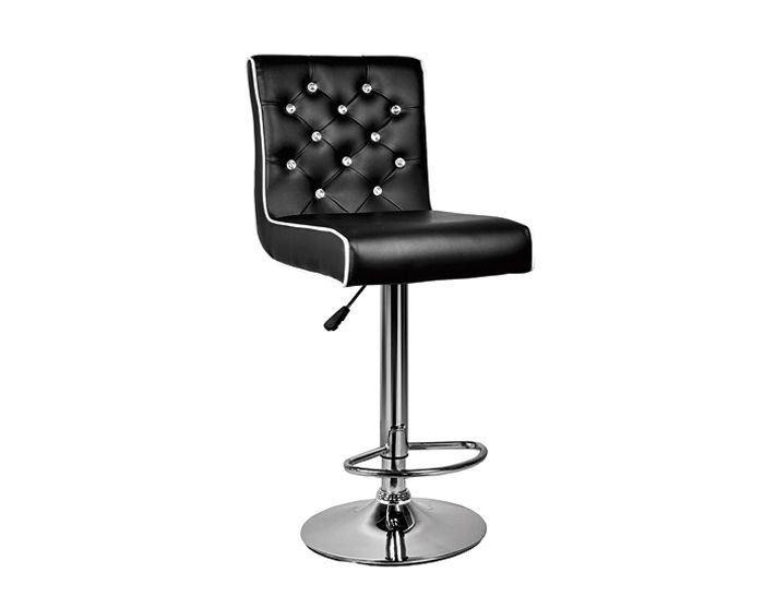 Barry Crystal Tufted Bar Stool