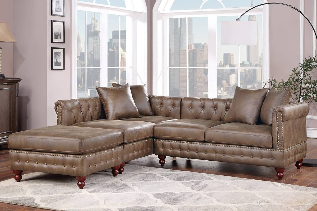 Stacy Chesterfield Modular Sectional