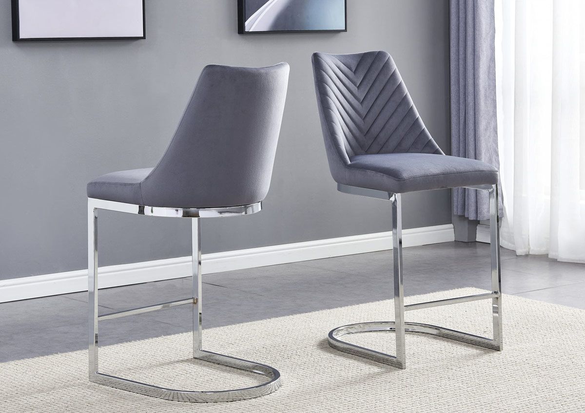 Stanford Grey Counter Height Chairs