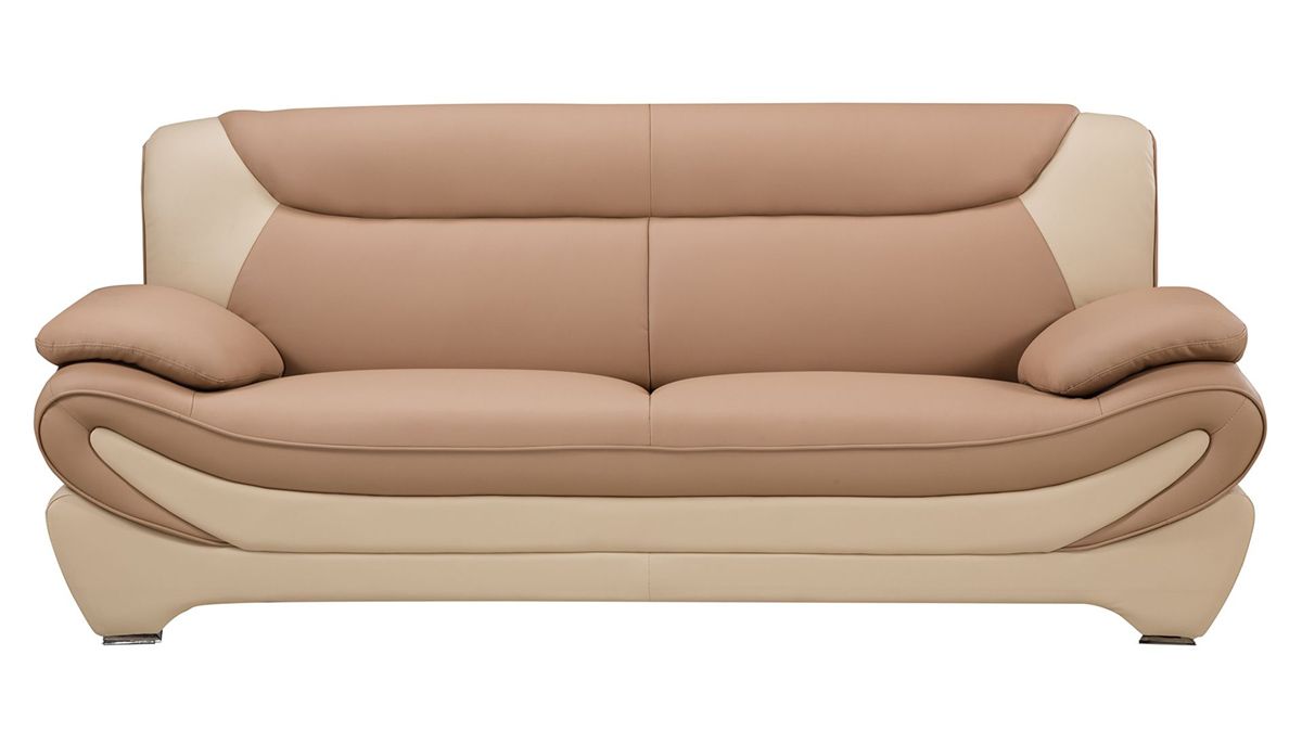Sterling Modern Leather Sofa