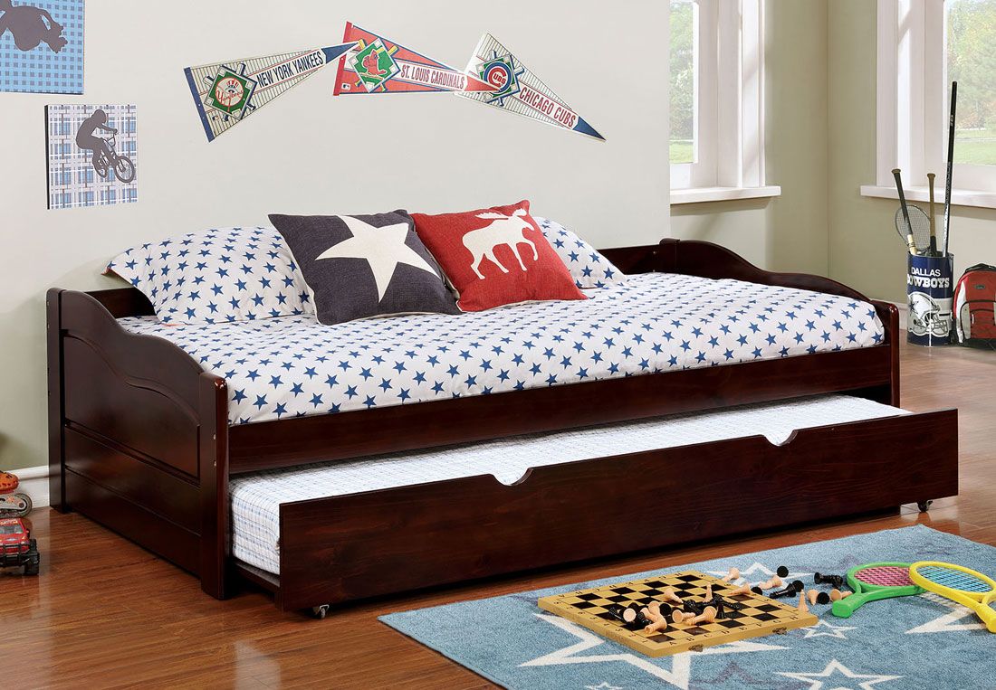 Bowiea Espresso Finish Day Bed