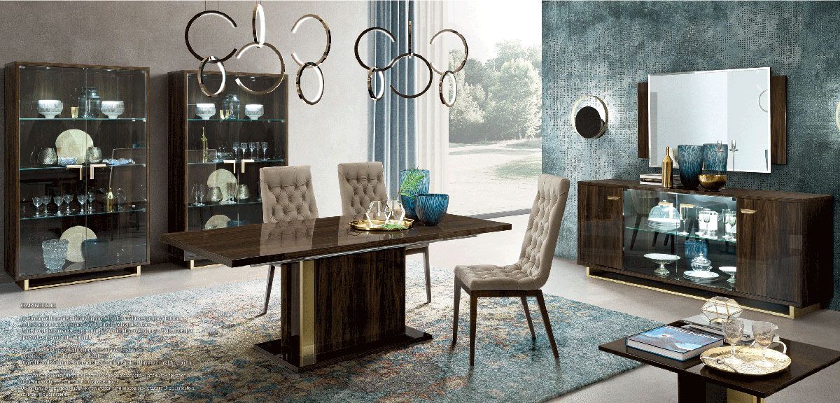 Sybella Modern Italian Dining Table Collection