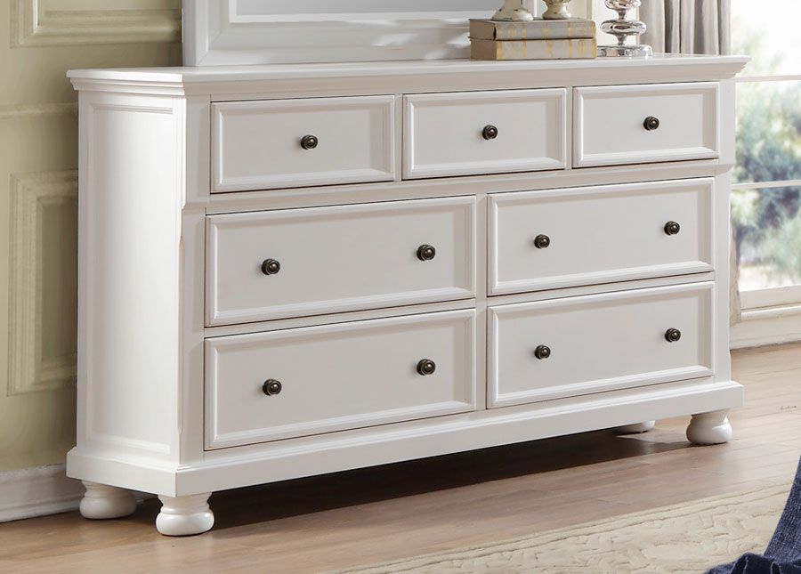 Sylvania White Finish Dresser