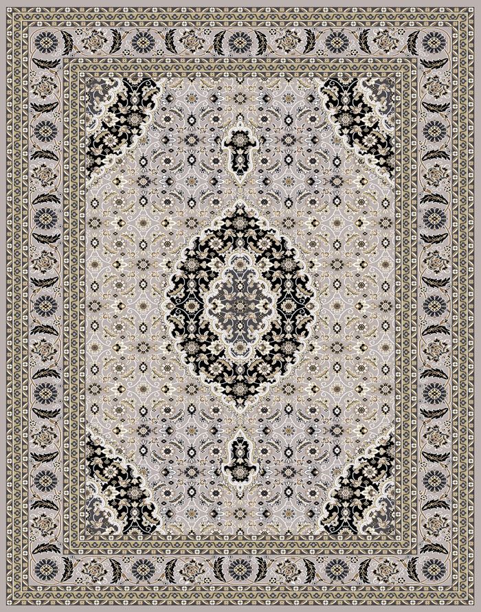 Mona Lisa T02 Traditional Rug Gray