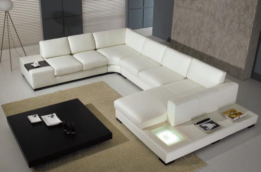 Rylie Modern Style Sectional With Light