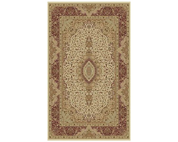 Heriz Cream Ornate Hand Tufted Rug