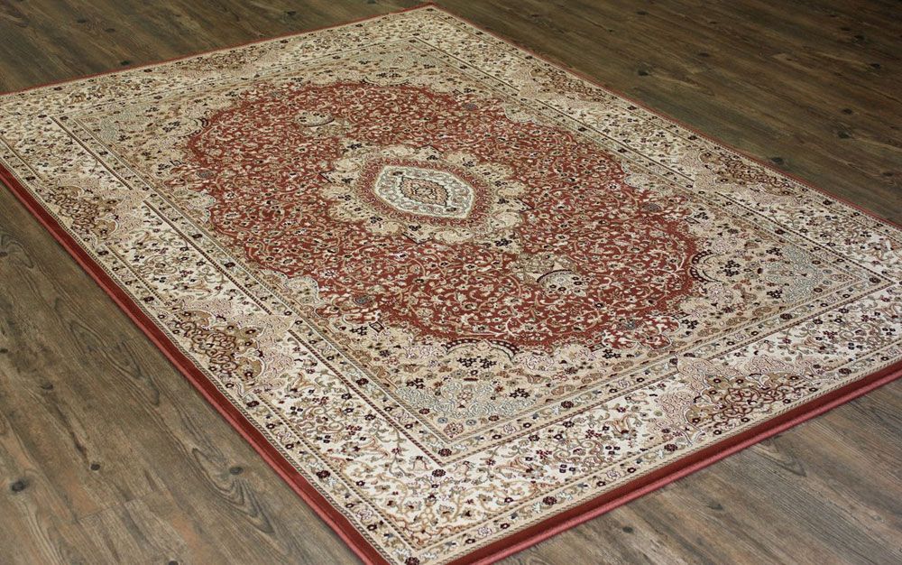 Heriz Red Traditional Rug