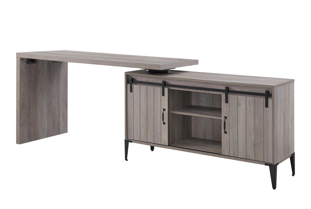 Tacna Rustic Grey Desk