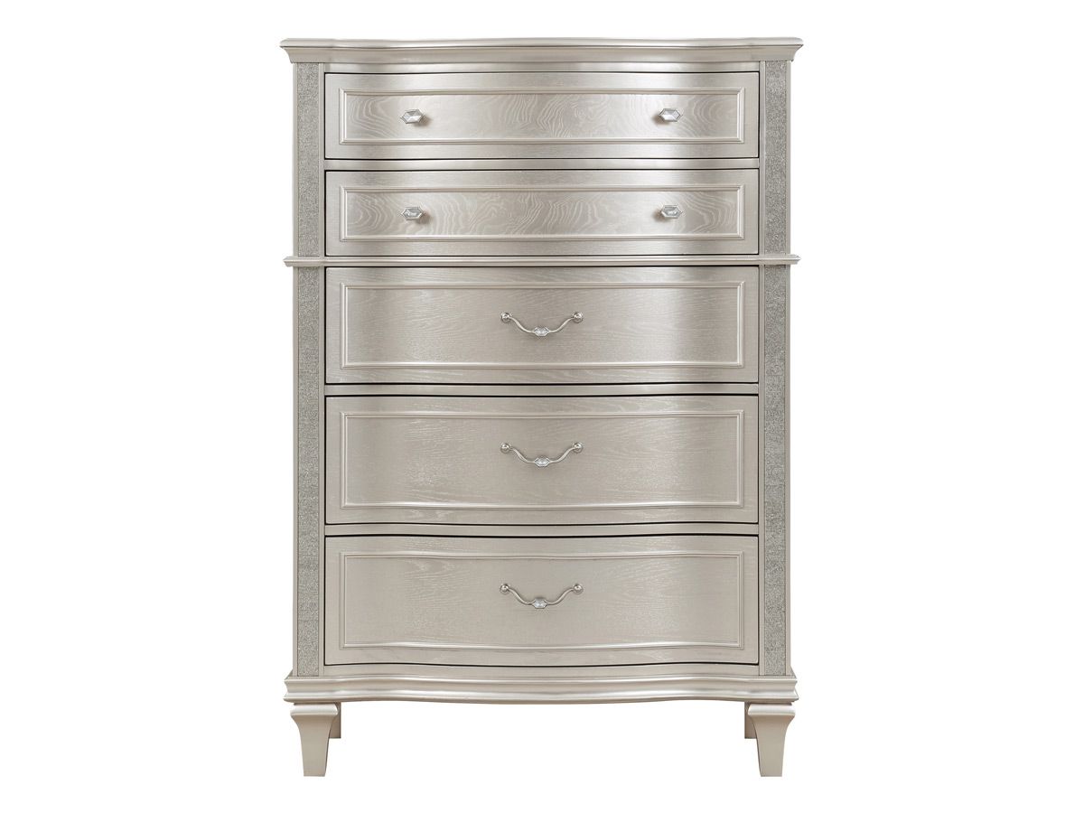 Tamara Silver Finish Chest