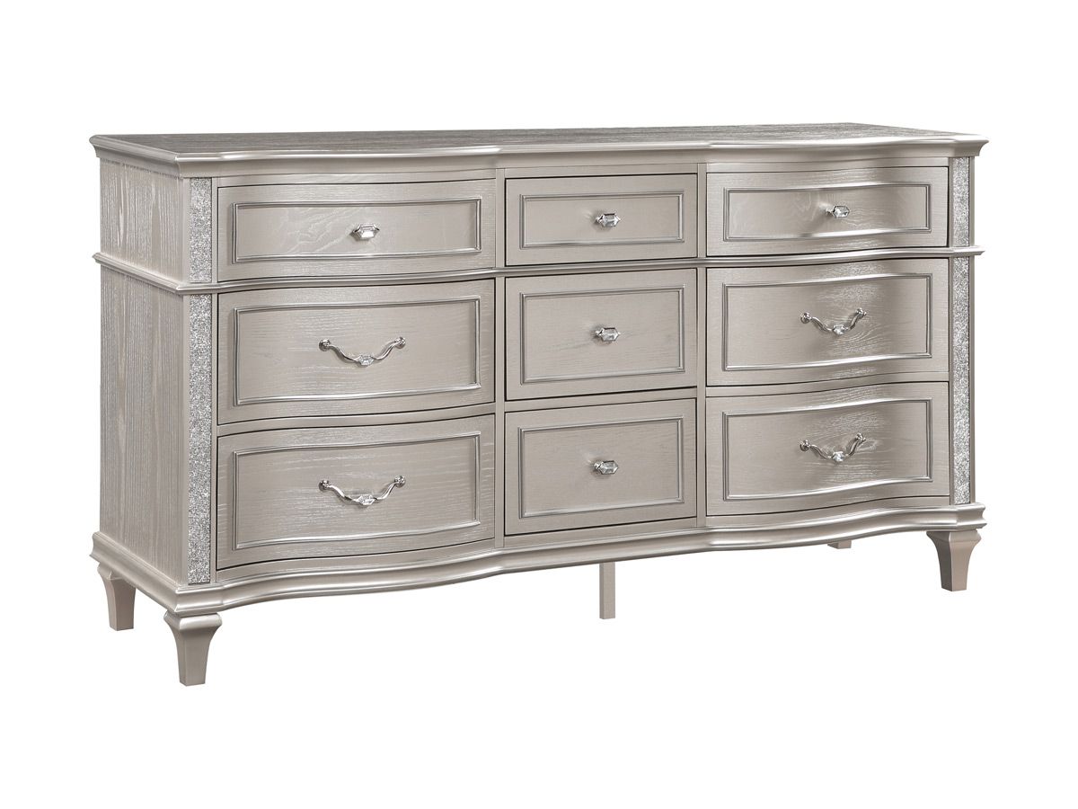 Tamara Silver Finish Dresser