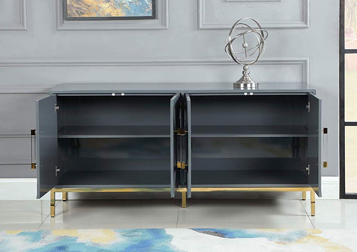 Tamari Grey Buffet Storage