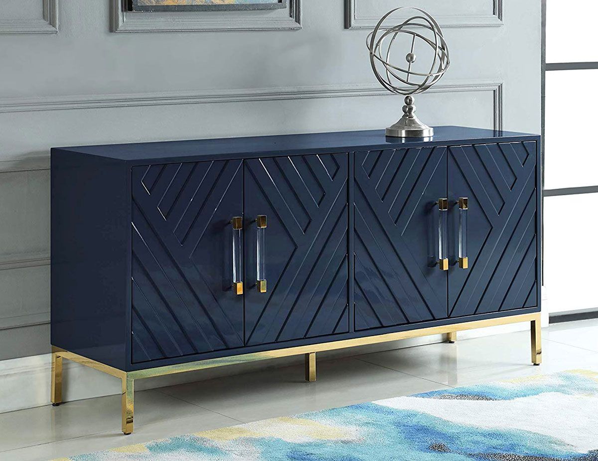 Tamari Navy Blue Finish Buffet