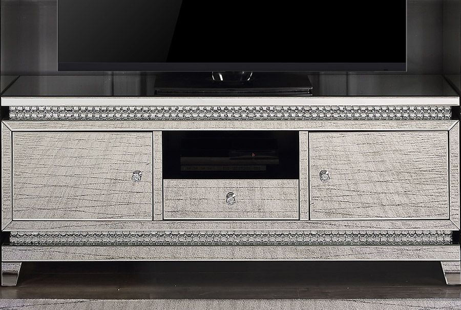 Tansy Mirrored TV Stand