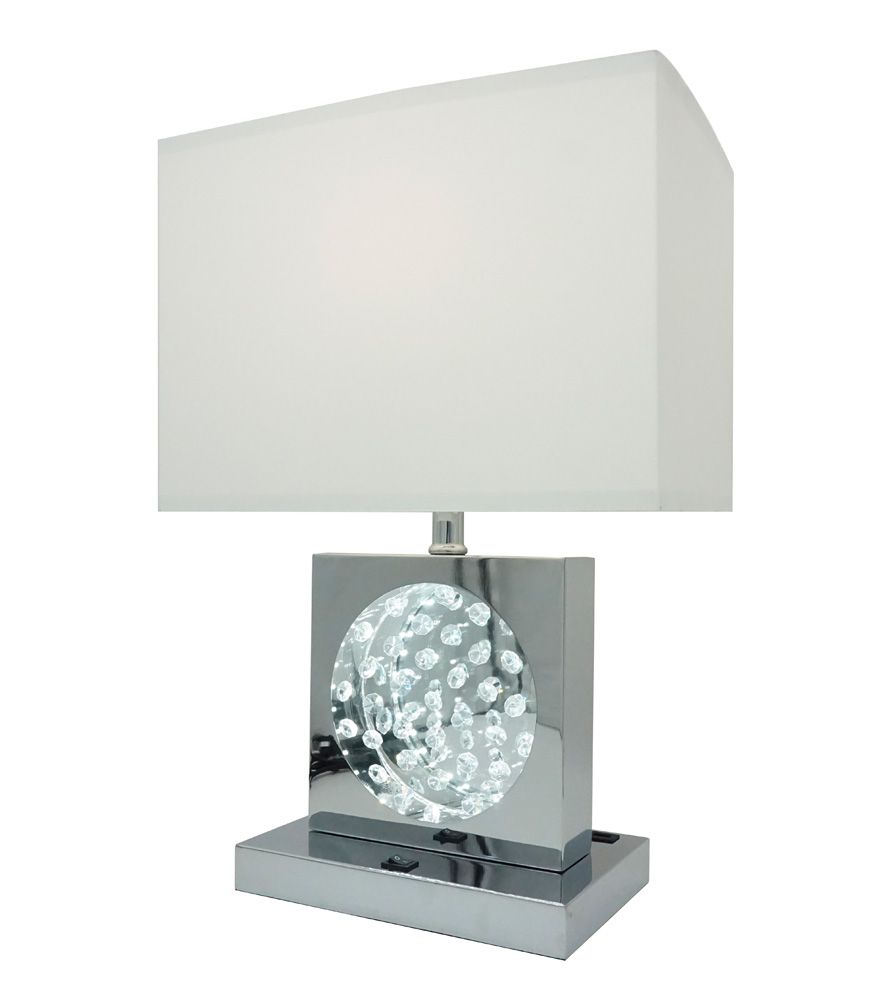 Tatiana Table Lamp With Crystals