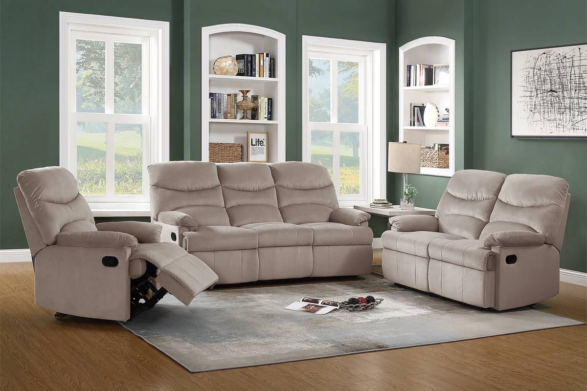 Tayle Velvet Recliner Sofa