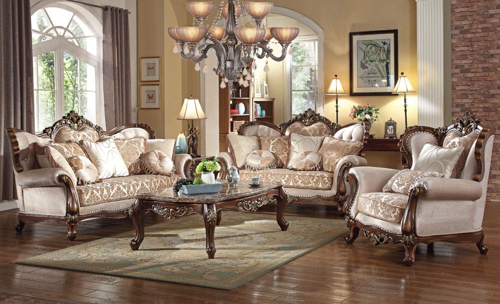 Terraso Traditional Style Living Room Furniture
