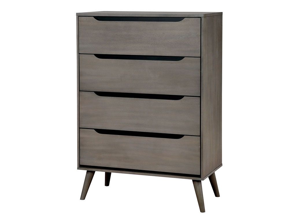 Terris Grey Finish Chest