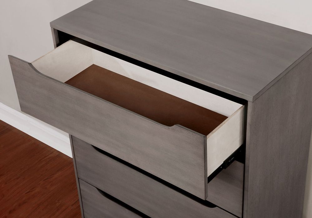 Terris Grey Chest Drawer