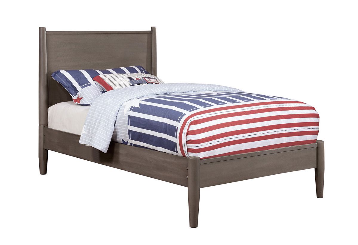 Terris Grey Twin Size Bed