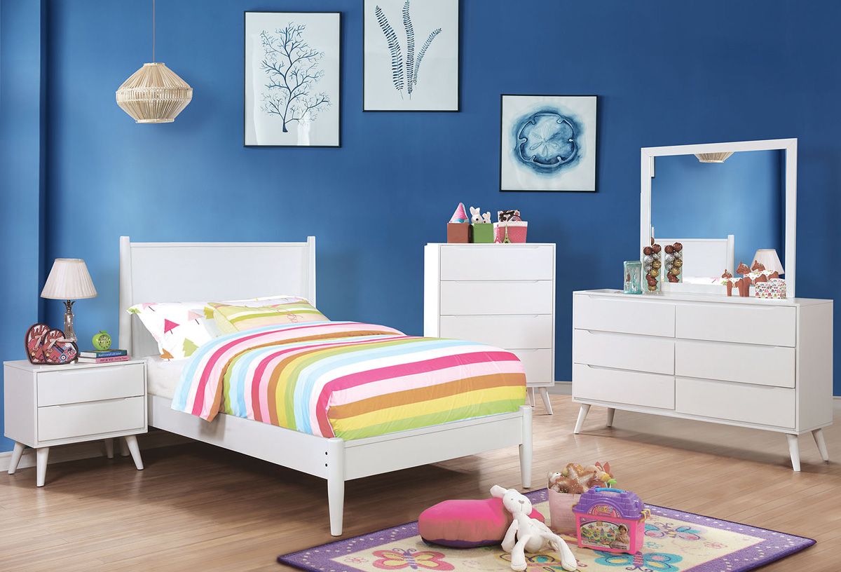 Terris White Youth Bedroom Collection