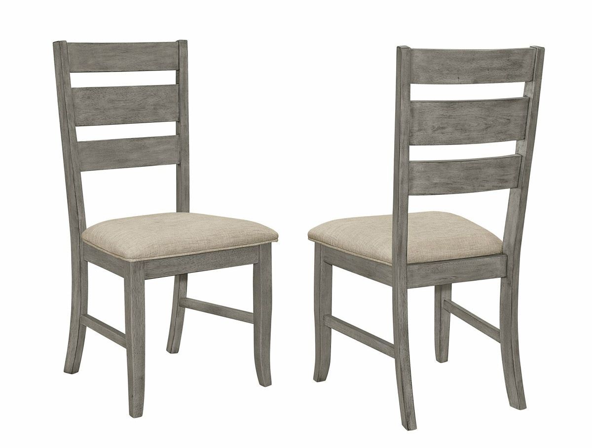 Teryn Rustic Grey Dining Chairs