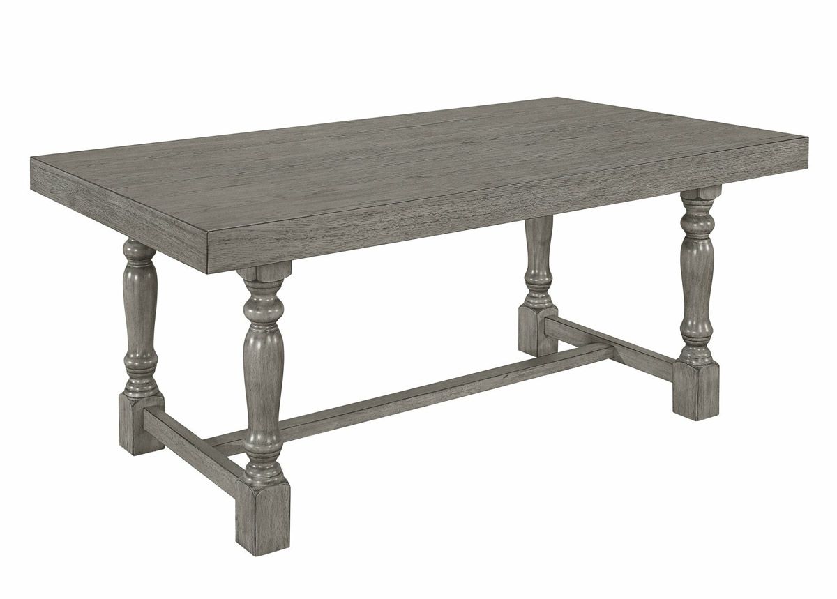 Teryn Rustic Grey Dining Room Table