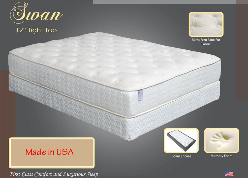 Swan Tight Top Memory Foam Mattress