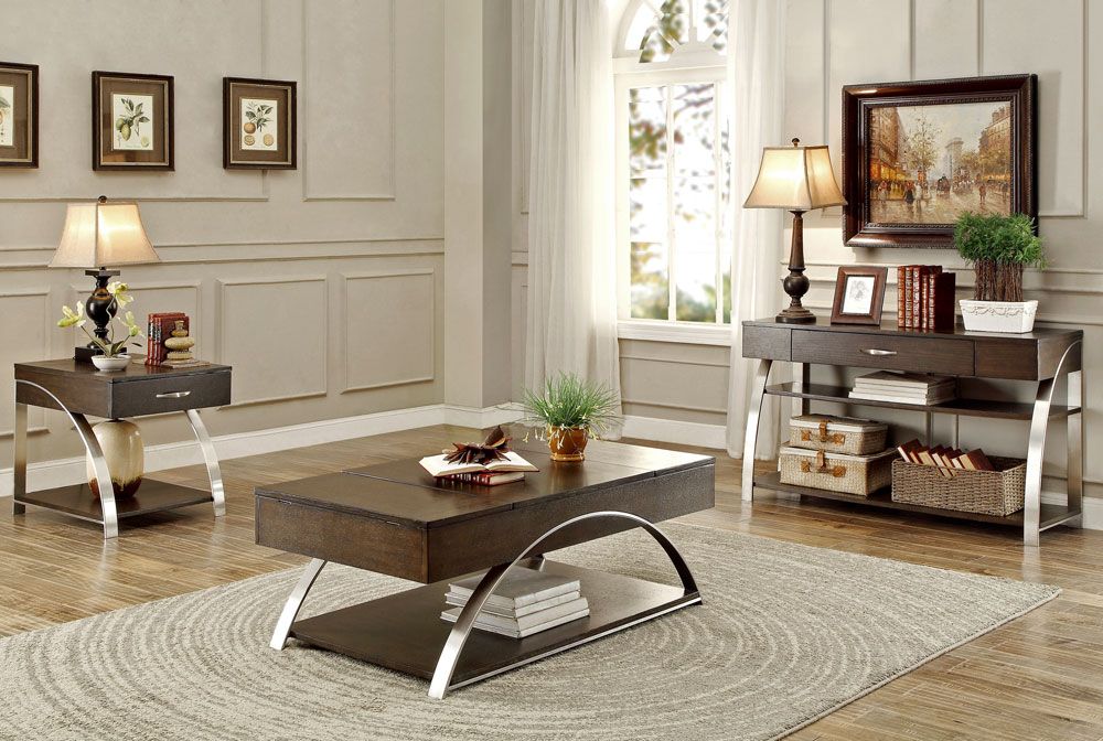 Tioga Lift Top Storage Coffee Table