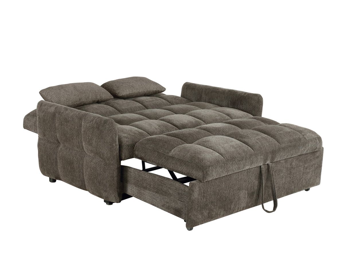 Tosha Brown Loveseat Sleeper