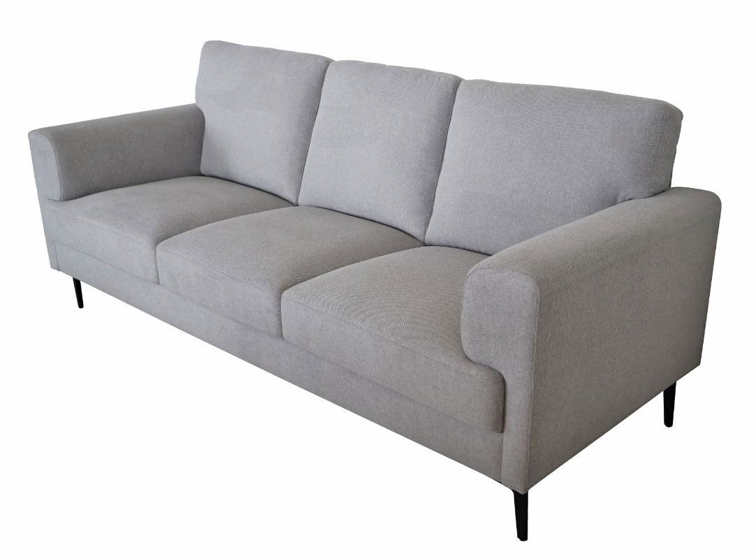 Trasey Modern Sofa Light Grey Linen