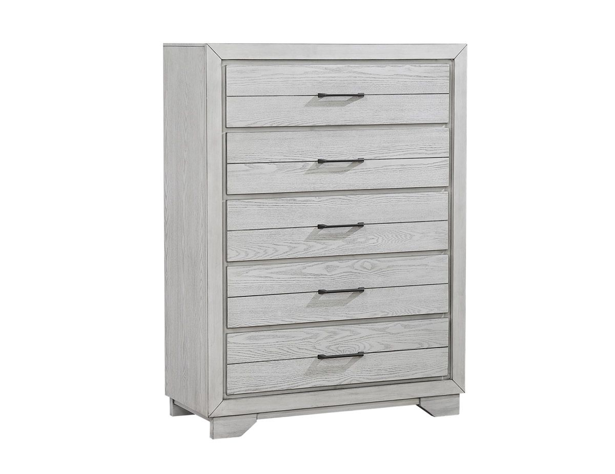 Travell Rustic White Finish Chest