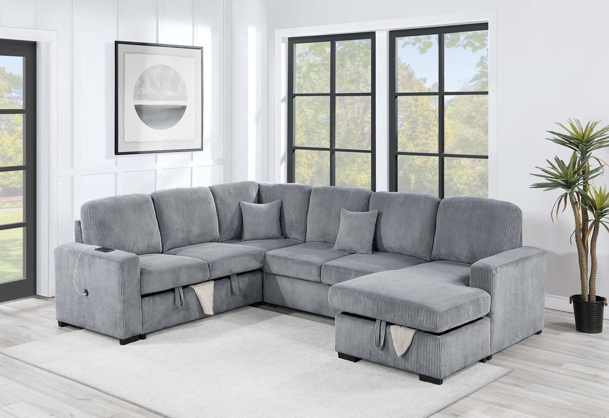 Tryna Sectional Sleeper With Storage
