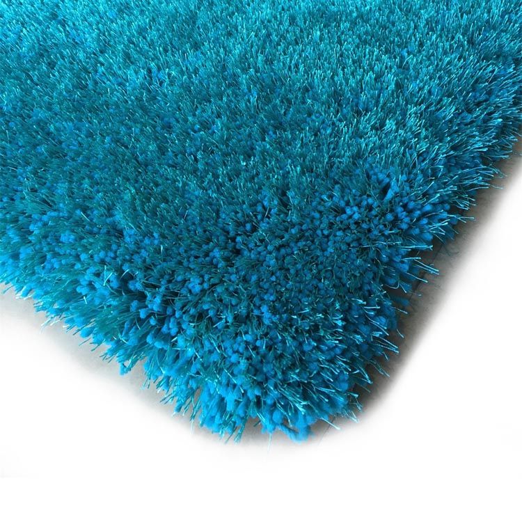 Turquise Shag Rug