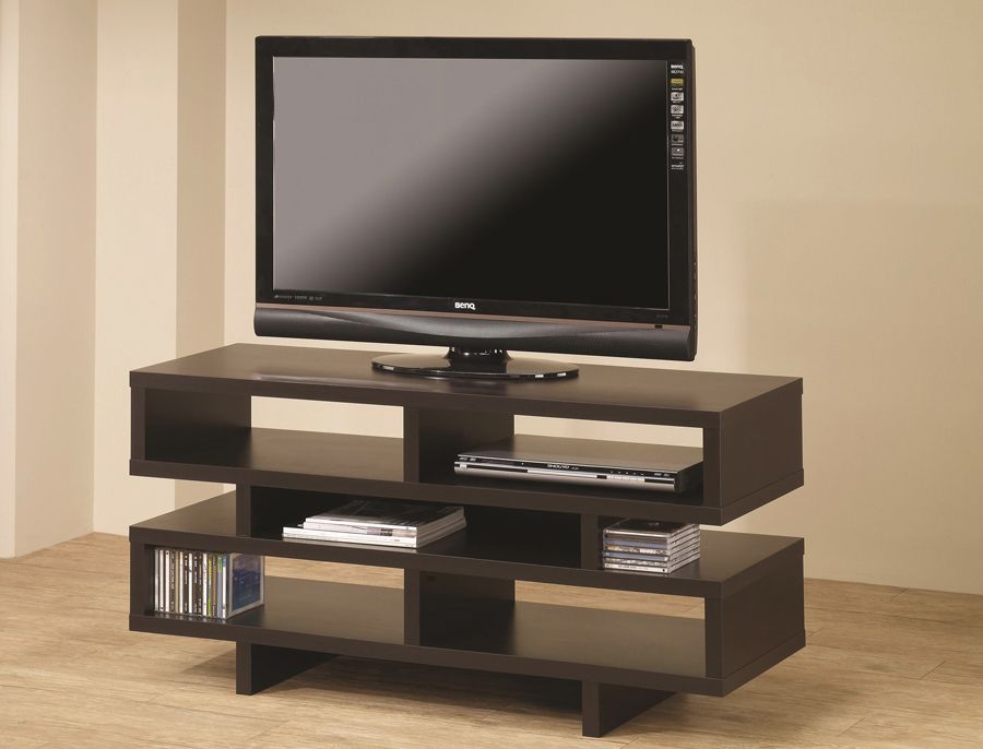 Stage Cappuccino Modern TV Stand