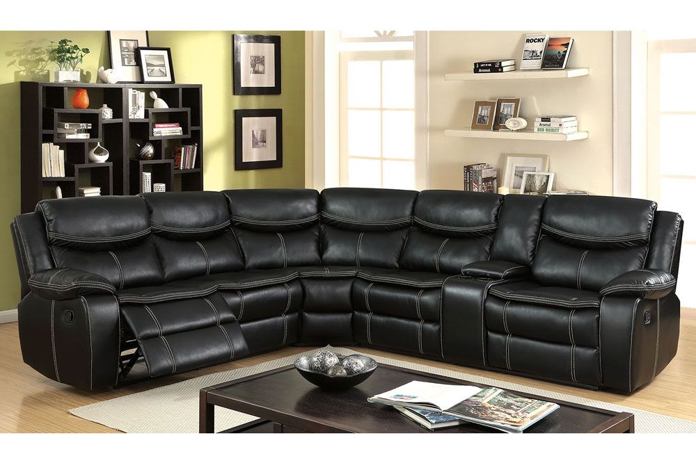 Tyler Recliner Sectional With Console