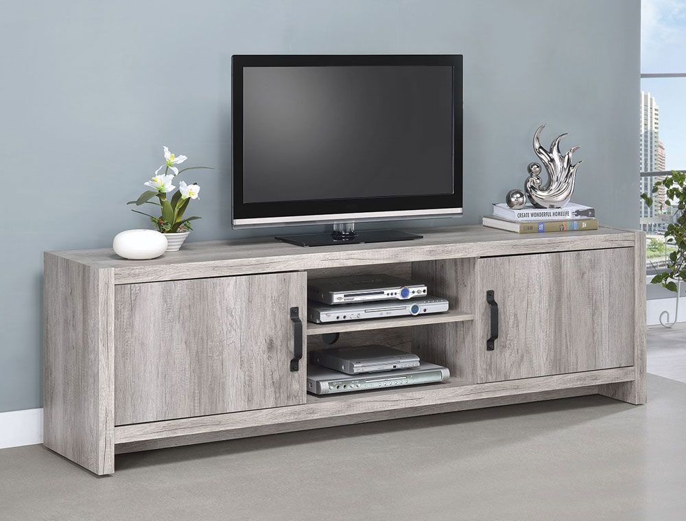 Vagna Grey Driftwood TV Console