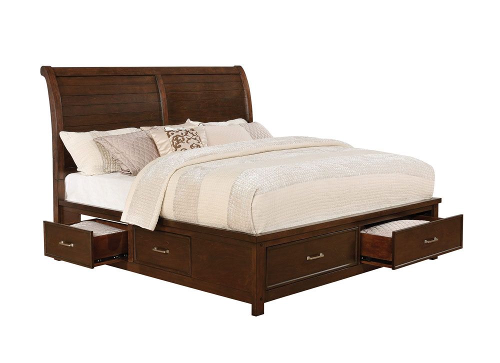 Valerie Bed With Storage Drawers