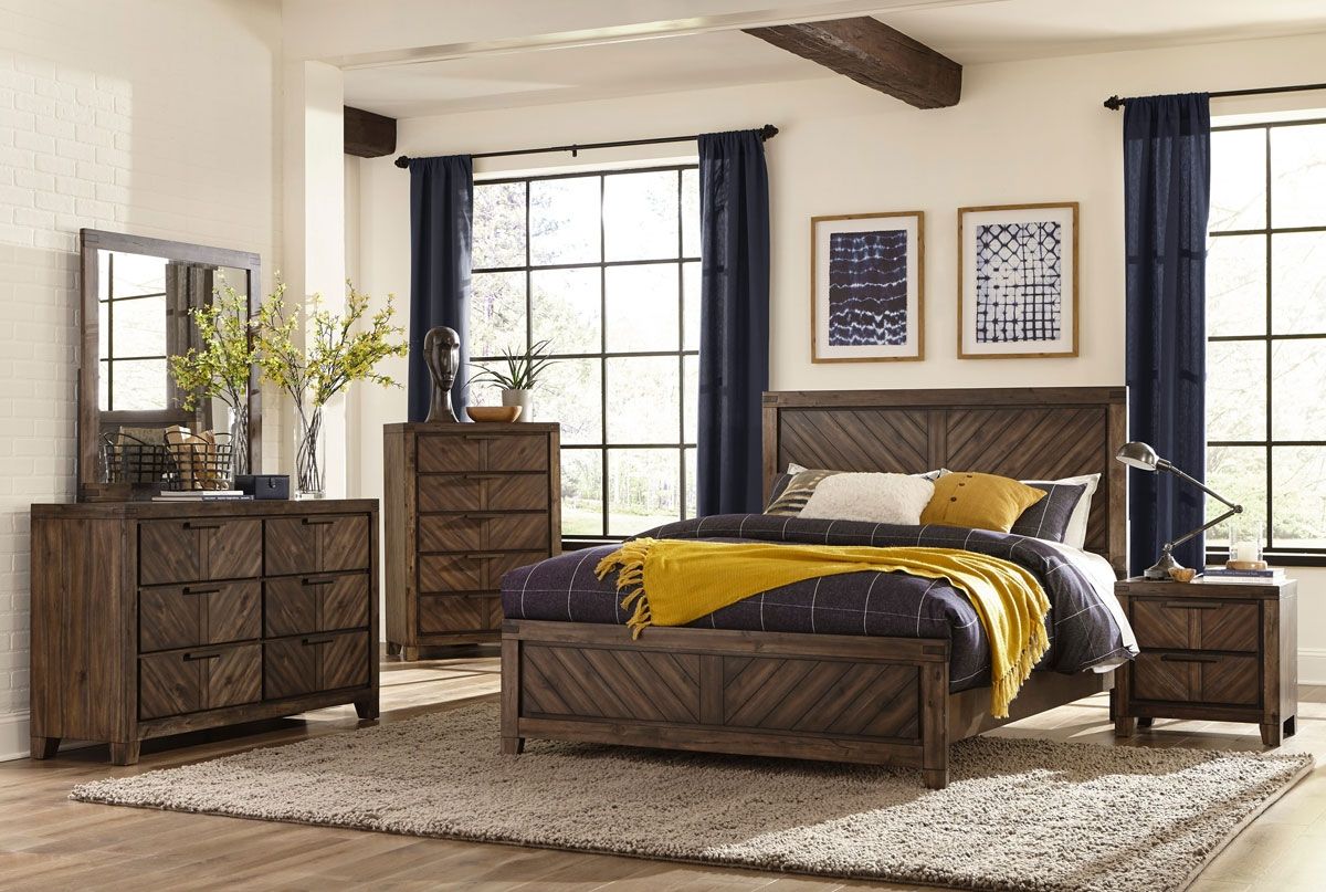 Vandenberg Transitional Style Bed