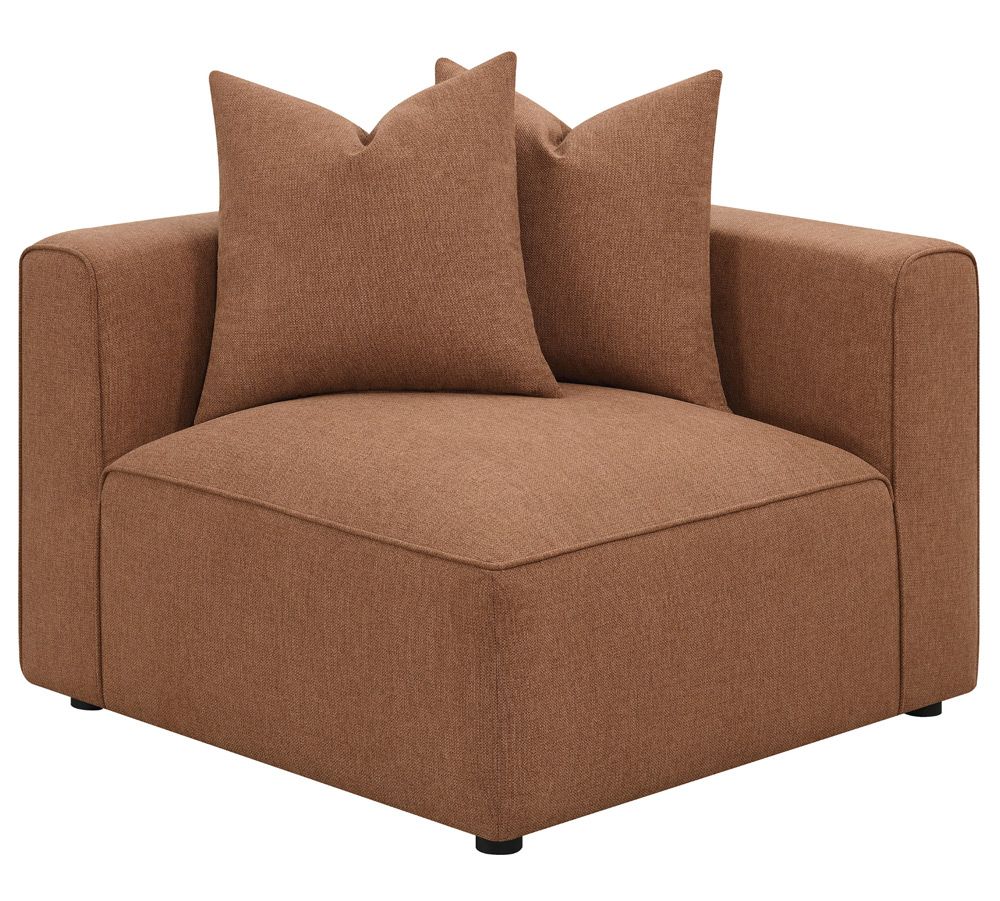 Vega Terracotta Modular Corner Chair