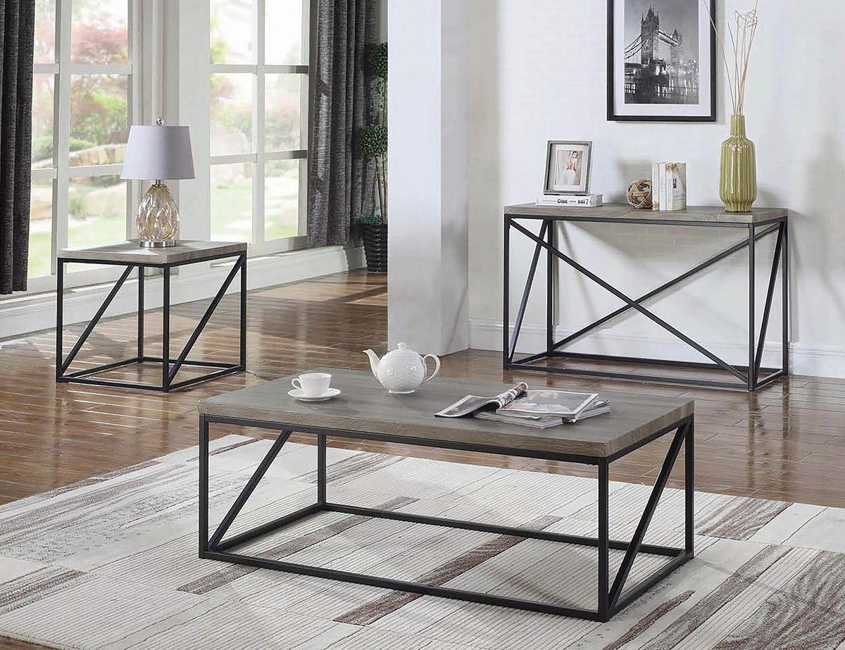 Vendi Industrial Style Coffee Table