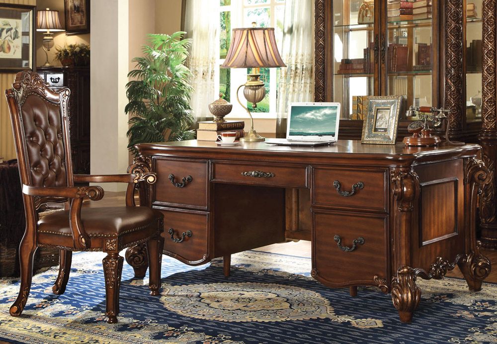 Vendome Office Executive Desk With Chair