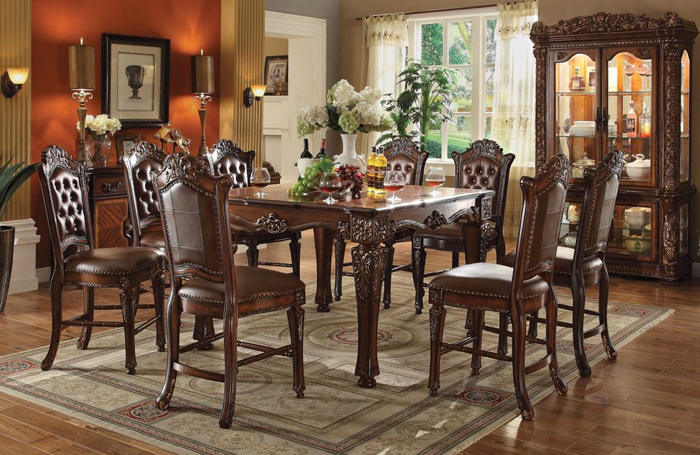Vendome Counter Height Table Set