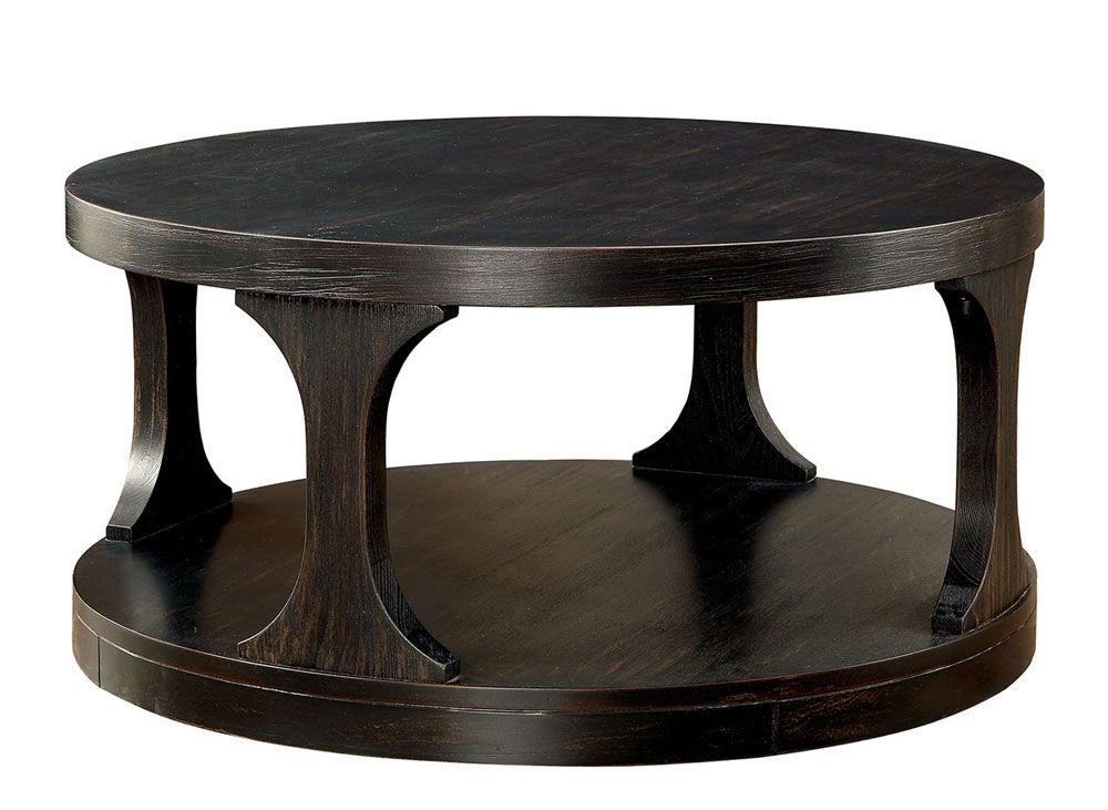 Vernon Rustic Finish Coffee Table