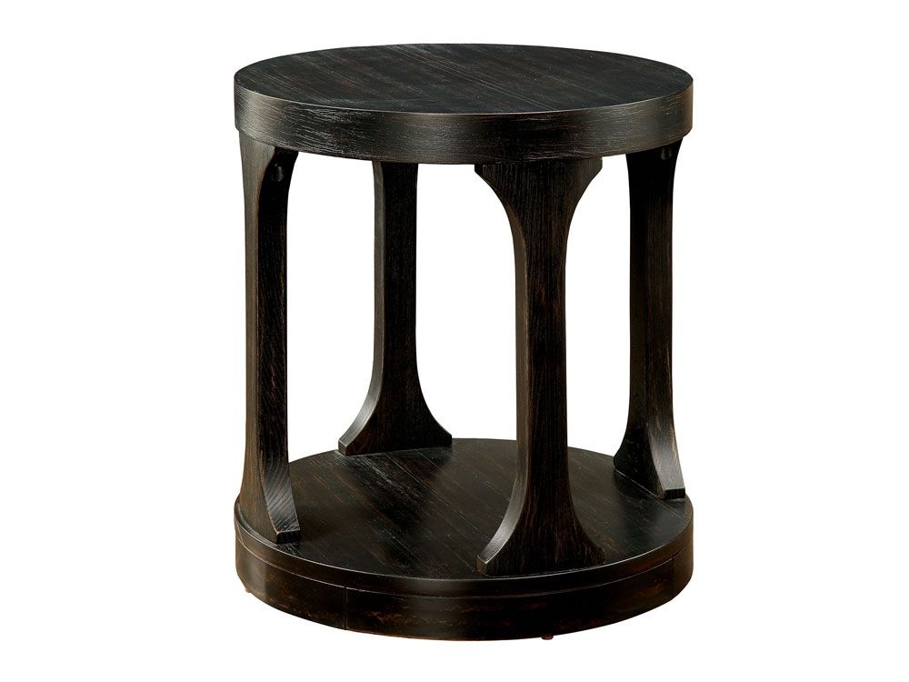 Vernon Rustic Finish End Table