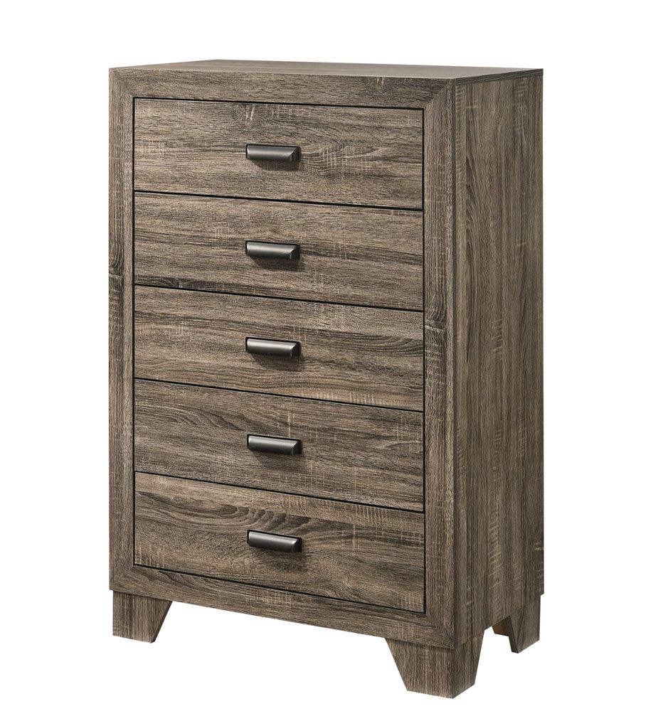 Vicky Rustic Taupe Finish Chest