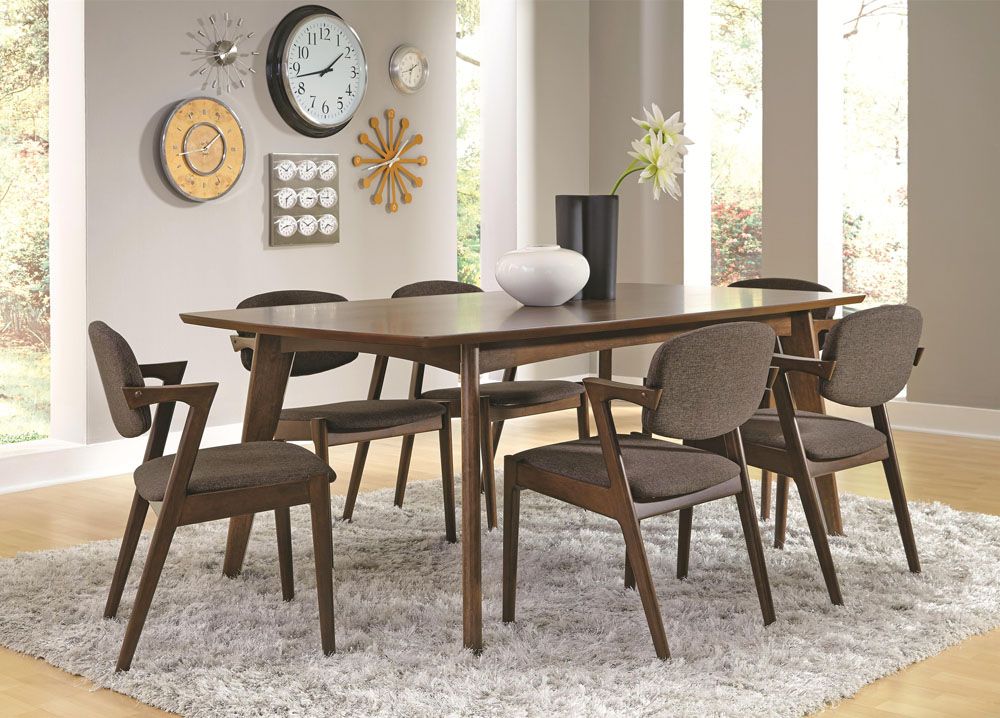 Victoria Contemporary Style Dining Table Set