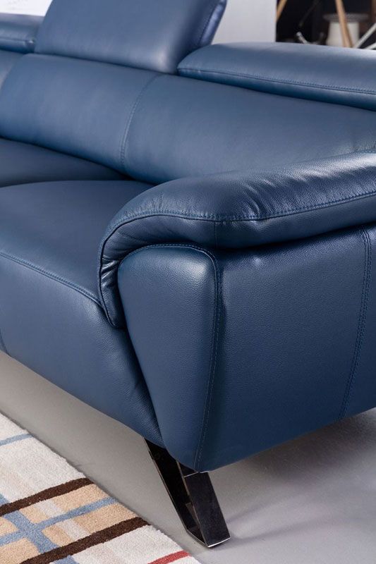 Vinn Navy Sectional Armrest