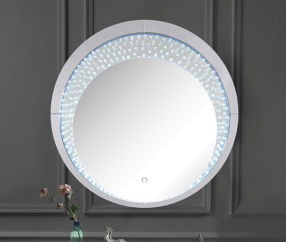 Vinson Wall Mirror With LED Light